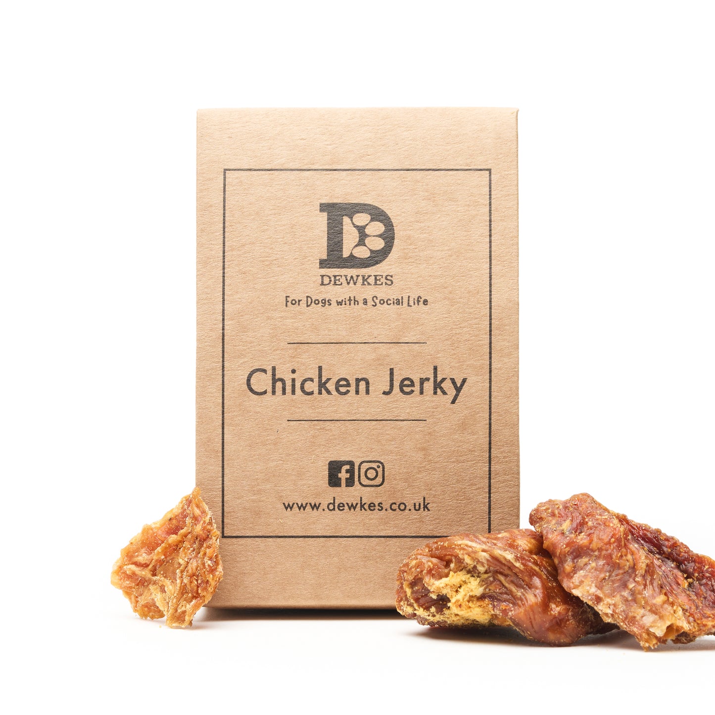 Dewkes Chicken Jerky – 100% Natural Chicken Dog Treats