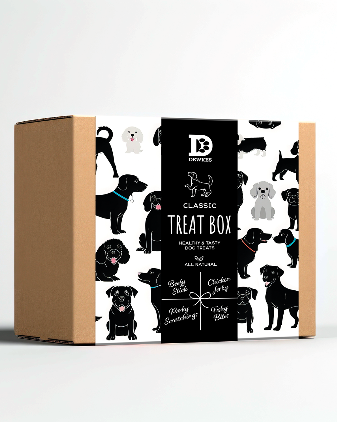 Classic Treat Box - Dewkes Everyday Dog Treat Box