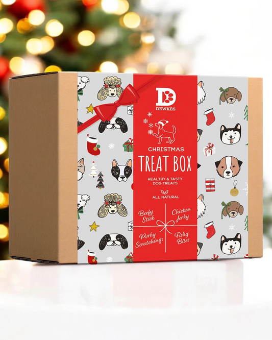 🎄Dewkes Christmas Dog Gift Box | The Ultimate Festive Treat For Your Furry Friend🎁🐾